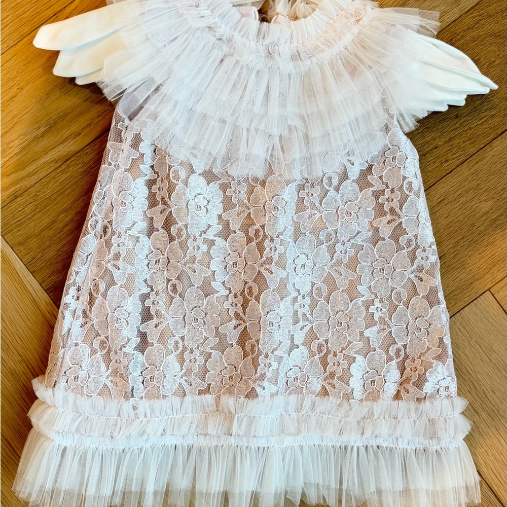 Elegant Lace Kids Formal Dress